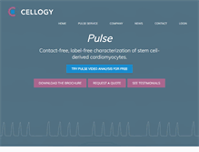 Tablet Screenshot of cellogy.com